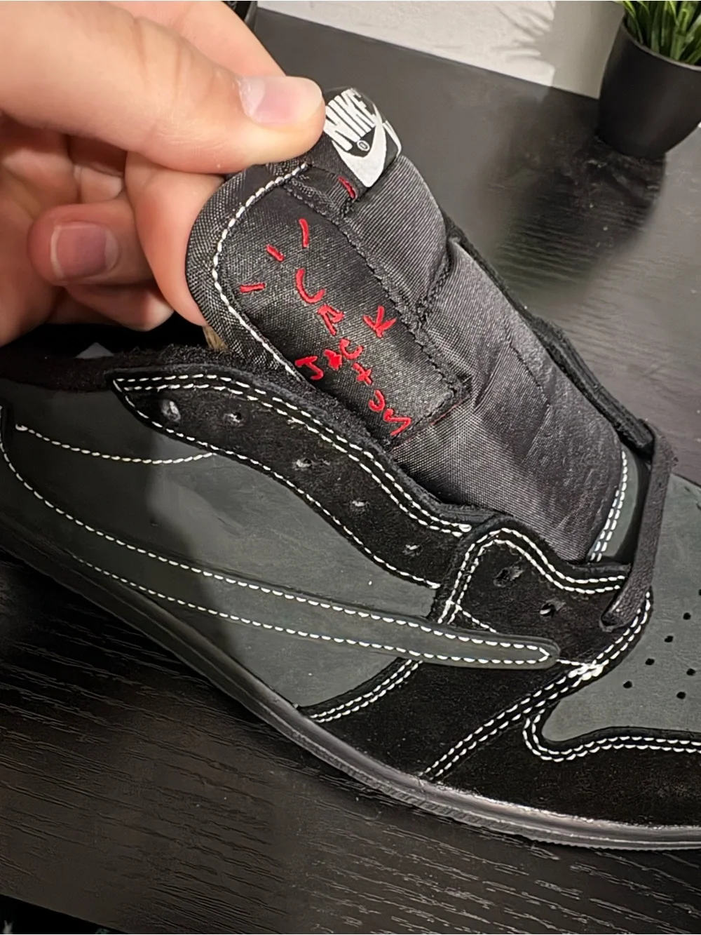 Jordan 1 Retro Low OG SP Travis Scott Black Phantom DM7866-001